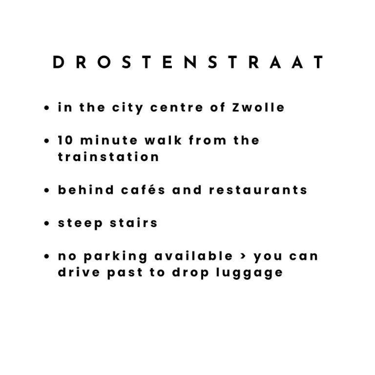 Drostenstraat 5 Zwolle  Exteriör bild